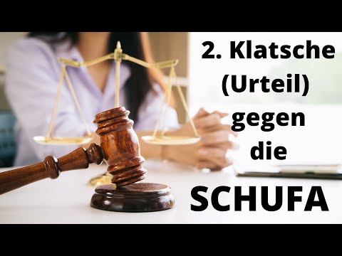 nächstes URTEIL VOR GERICHT gegen die SCHUFA, jetzt EINTRAG LÖSCHEN LASSEN.