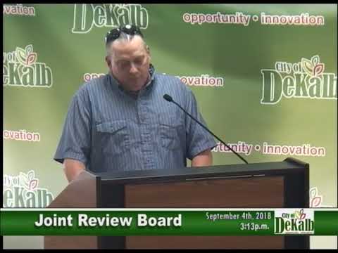 Joint Review Board 9/4/2018