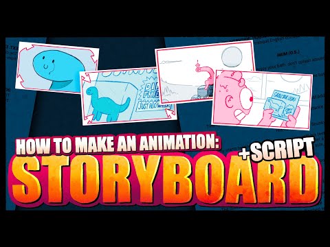 How to Write a Script & Storyboard for Animation