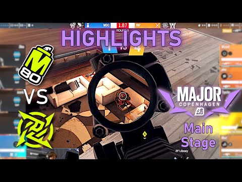 M80 vs NIP - HIGHLIGHTS - Main Stage - Copenhagen Major 2023 - R6 Esport