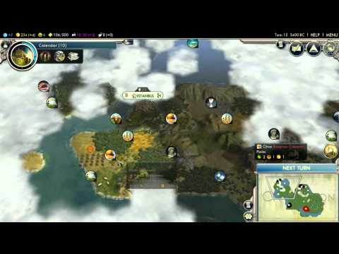 Lets Play Civilization 5 Gods and Kings : Persia part one