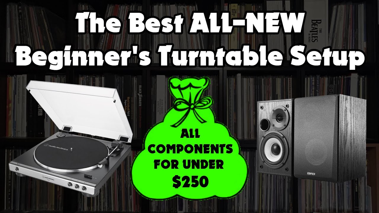 The Best ALL-NEW Beginner's Turntable Setup - All Components For Under $250 | Vinyl Community