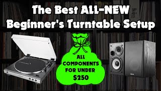 The Best ALL-NEW Beginner's Turntable Setup - All Components For Under $250 | Vinyl Community