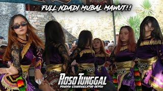 Download lagu Full mubal mawut! Jathilan Roso tunggal - Babak putri ndadi Live Dukuh Sinduharjo Ngaglik. mp3