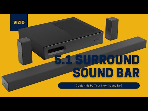 Vizio 5.1 soundbar with DTS and more without the bank...