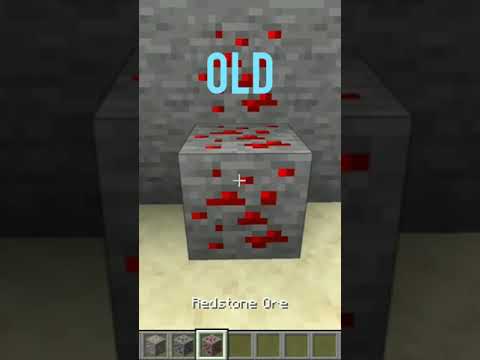 Old Vs New Minecraft Ores #Shorts