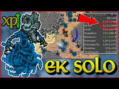 Hunt Alternativa! EK 550+ SOLO Burster Spectre - 5,1kk EXP/h  250k PROfit