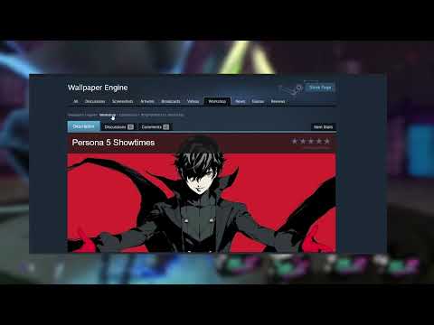 Steam Community :: Video :: Surprise! Persona 5 Wallpaper Engine ...