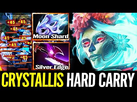 Truly Become OP Carry By Crystallis Muerta With Crazy Attack Speed Build DotA 2
