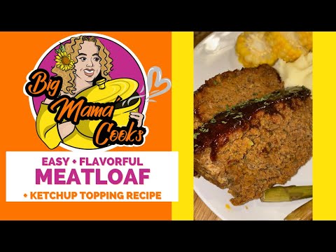 MEATLOAF RECIPE | Flavorful & Moist| Ketchup Topping...
