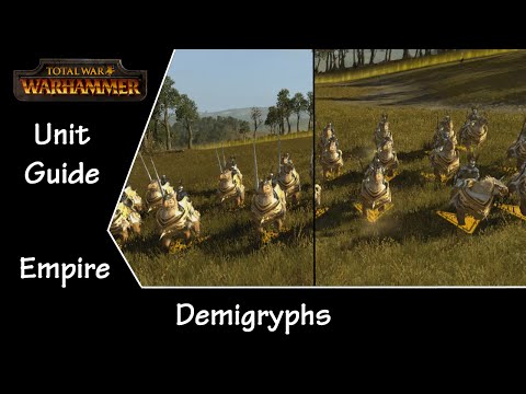 Total War: Warhammer Unit Guide - Empire Demigryph Knights