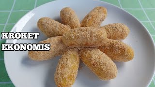 Download lagu RESEP KROKET UBI JALAR ISI BIHUN //Resep Kroket Ekonomis// mp3