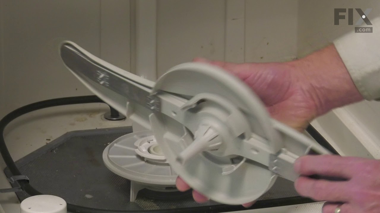 Replacing your Lower Spray Arm - Gray Replacing your Lower Spray Arm - Gray