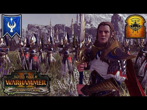 Belennaer of Saphery vs. Arkhan the Black - High Elves vs. Tomb Kings - Total War Warhammer 2