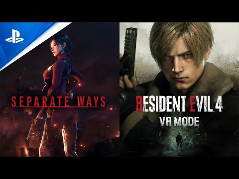 《Resident Evil 4》DLC逆命殊途將於9月21日推出，《Resident Evil 4》VR模式則將於今年冬季以免費DLC的形式推出