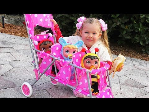 Diana - Pequeña Mamá para sus Muñecas Bebe