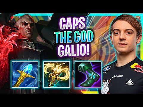 CAPS IS A GOD WITH SWAIN! | G2 Caps Plays Swain Mid vs Galio! | Season 2023