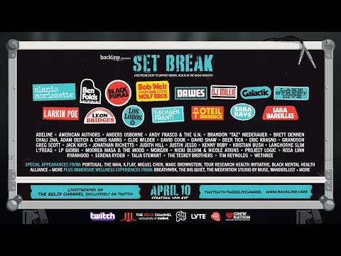 Backline presents Set Break: Livestream Event To Support Mental Health in the Music Industry