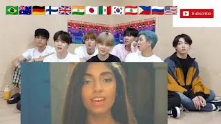 BTS reacts to Habibi by Now United