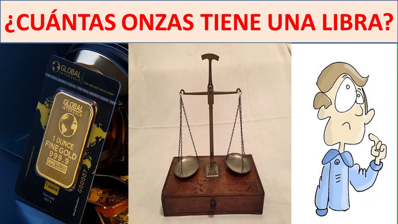 Cuantas onzas tiene una libra