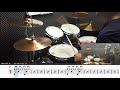 LENNY KRAVITZ Mr. Cab Driver DrumCover + Score