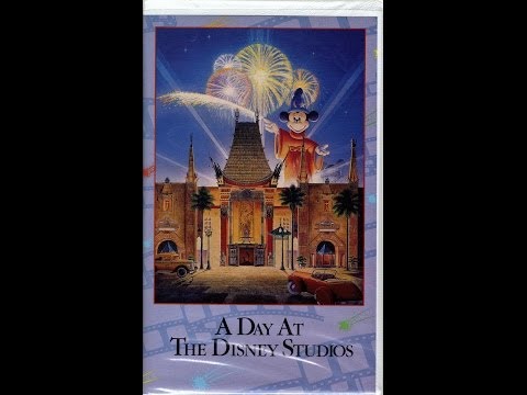 A Day At The Disney Studios VHS 1995