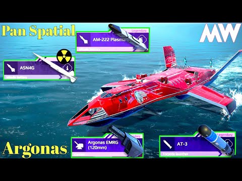 Argonas With Only ☢️2x ASN4G – Shockingly Powerful Build! Impossible Kills! Modern Warships