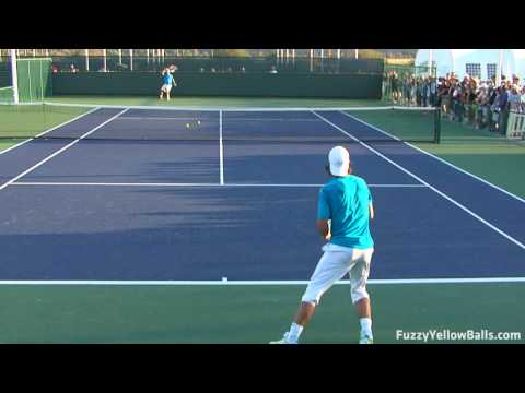 Rafael Nadal Forehands from the Back in HD