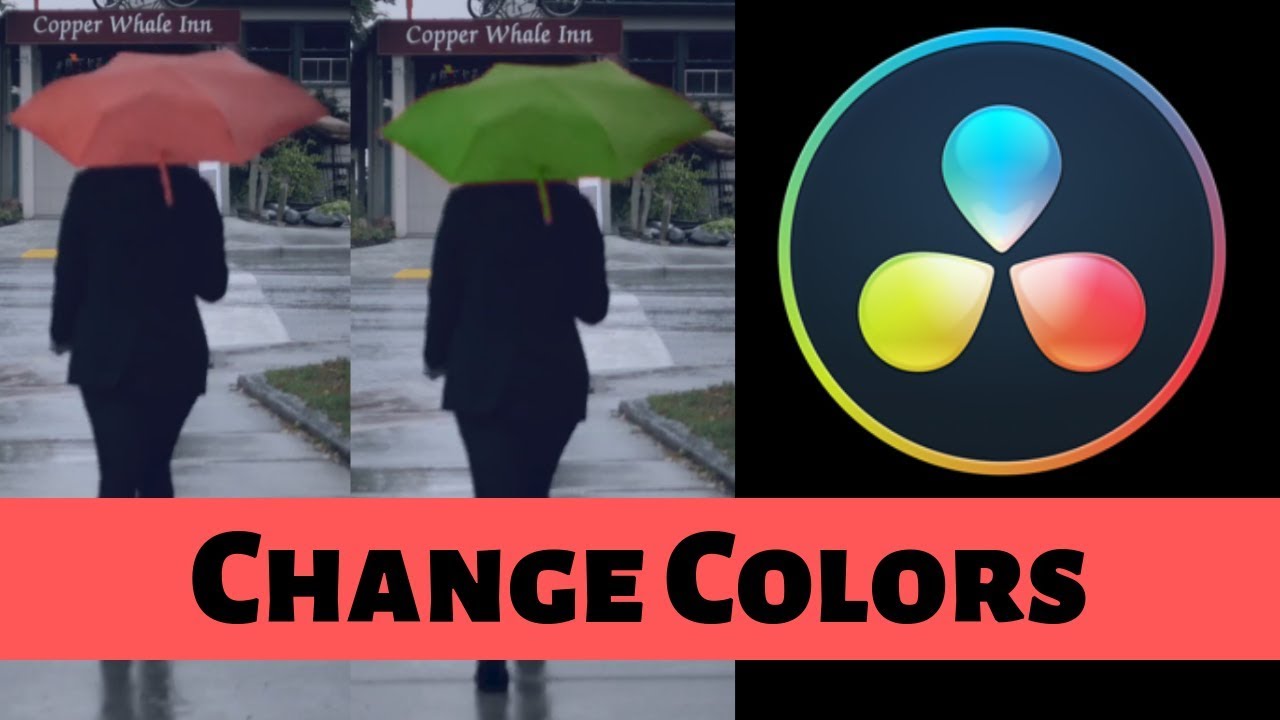 Changing Colors in DaVinci Resolve 15