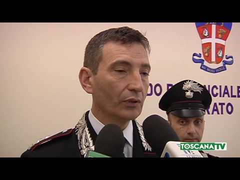 2017-05-08 PRATO - RAPINANO FAMIGLIA, SUBITO ARRESTATI DAI CARABINIERI