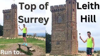 Running to the highest summit in Surrey - Leith Hill tour with Steve Winder