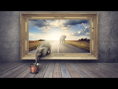 Out Of Frame Photoshop Manipulation Tutorial Processing