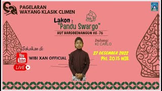 Download lagu PAGELARAN WAYANG KLASIK CLIMEN | LAKON : 'PANDU SWARGO' | HUT KE-76 HARGOBINANGUN mp3