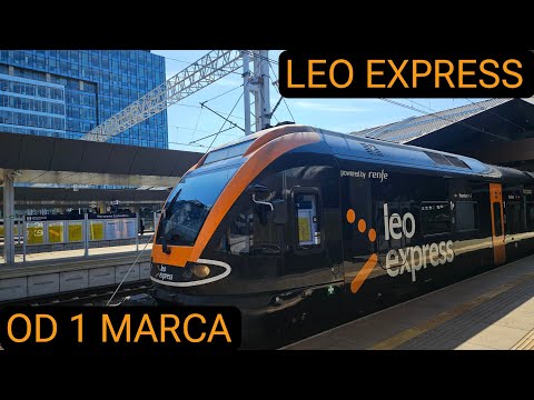 Leo Express w Polsce od 1 marca! #leo #leoexpress #kraków #warszawa #monopol #pkpintercity 