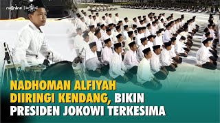 800 Santri Lantunkan Nadham Alfiyah di Depan Presiden Jokowi