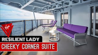 Cheeky Corner Suite | Virgin Voyages Resilient Lady | Full Walkthrough Room Tour & Review 4K