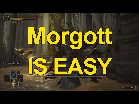 Elden Ring: Easily Defeat Morgott In Just 1 MINUTE (Easy Guide)