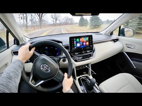 2022 Toyota Corolla Cross XLE AWD - POV Review