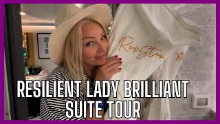 Virgin Voyages Resilient Lady Brilliant Suite Cabin Tour. Cabin 14245Z