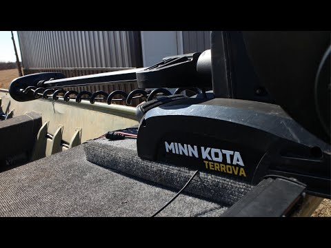 How I Mounted My Minnkota Terrova on my Jon Boat