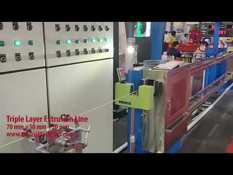 3 Layer Winding Wire Extruder Line