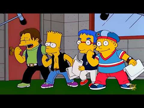 The Simpsons - Party Posse