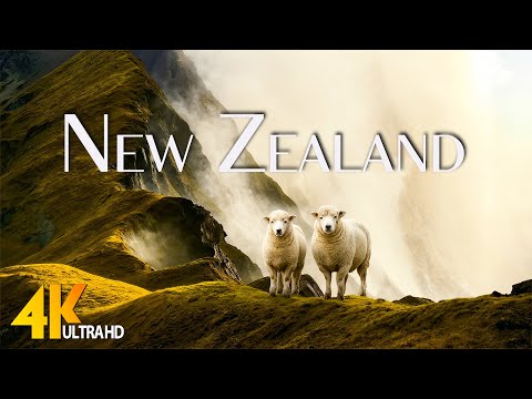 New Zealand 4K - Inspiring Cinematic Music With Scenic Relaxation Film