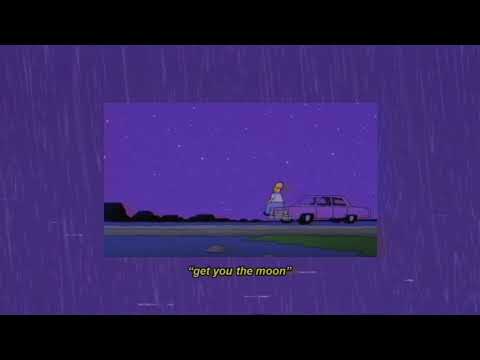Kina - get you the moon (feat. Snow) [with rain, slowed and reverb]