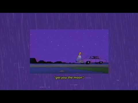 Kina - get you the moon (feat. Snow) [with rain, slowed and reverb]