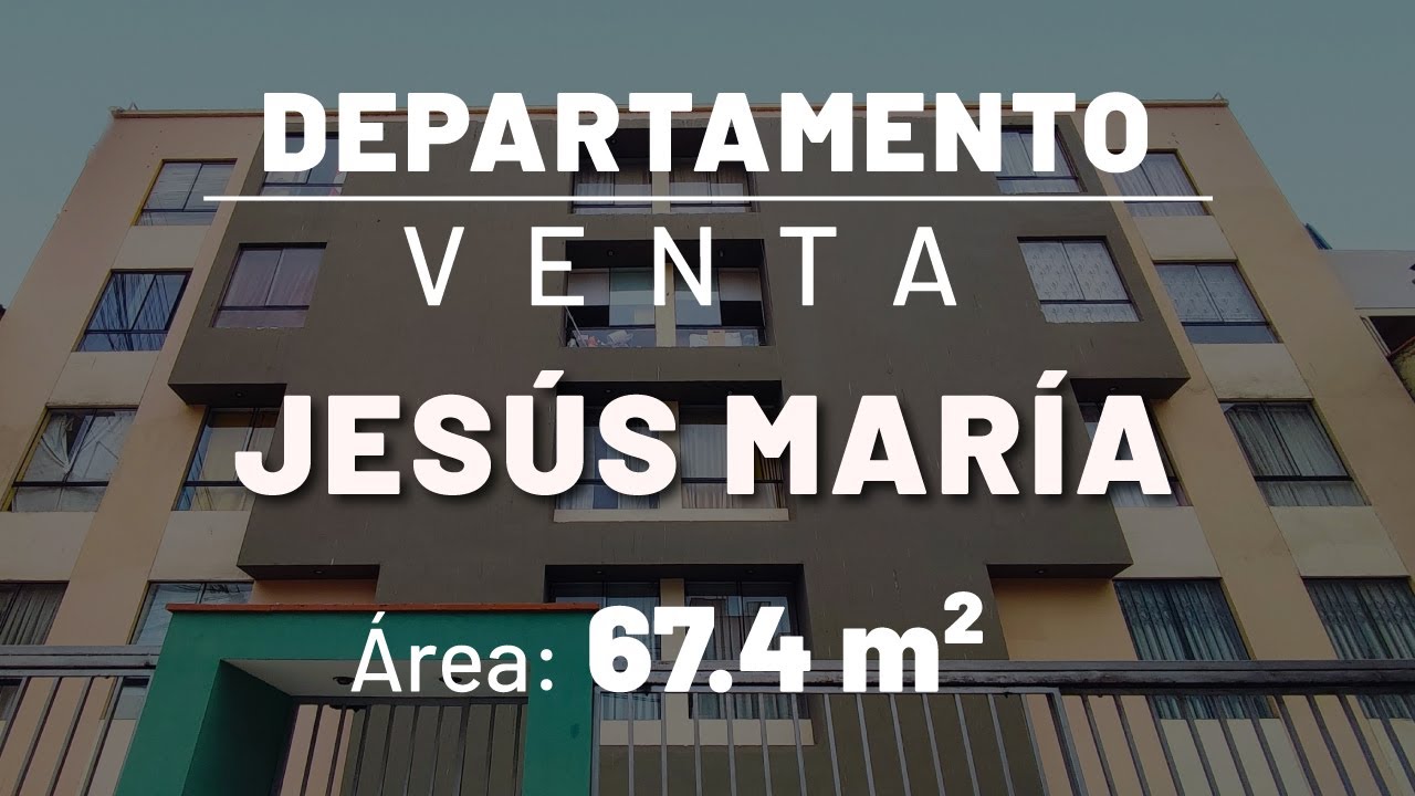 DEPARTAMENTO en VENTA en JESÚS MARÍA🌳✨