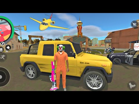 Scary Joker Driving US Military Motorbike and Helicopter Open World Simulator - Android iOS Gameplay