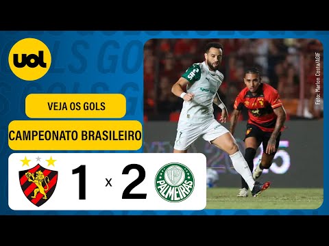 SPORT 1 X 2 PALMEIRAS - CAMPEONATO BRASILEIRO 2025 - VEJA OS GOLS!