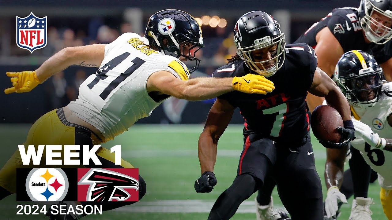 Pittsburgh Steelers vs. Atlanta Falcons Game Highlights | NFL 2024 Season