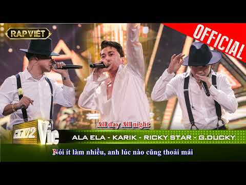 Karik, GDucky, Ricky Star   Ala Ela (Karaoke)